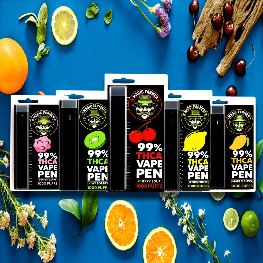 Köp THCA vape mixpack – 99 % engångsvapes med 1000 puffs, lagliga i Sverige