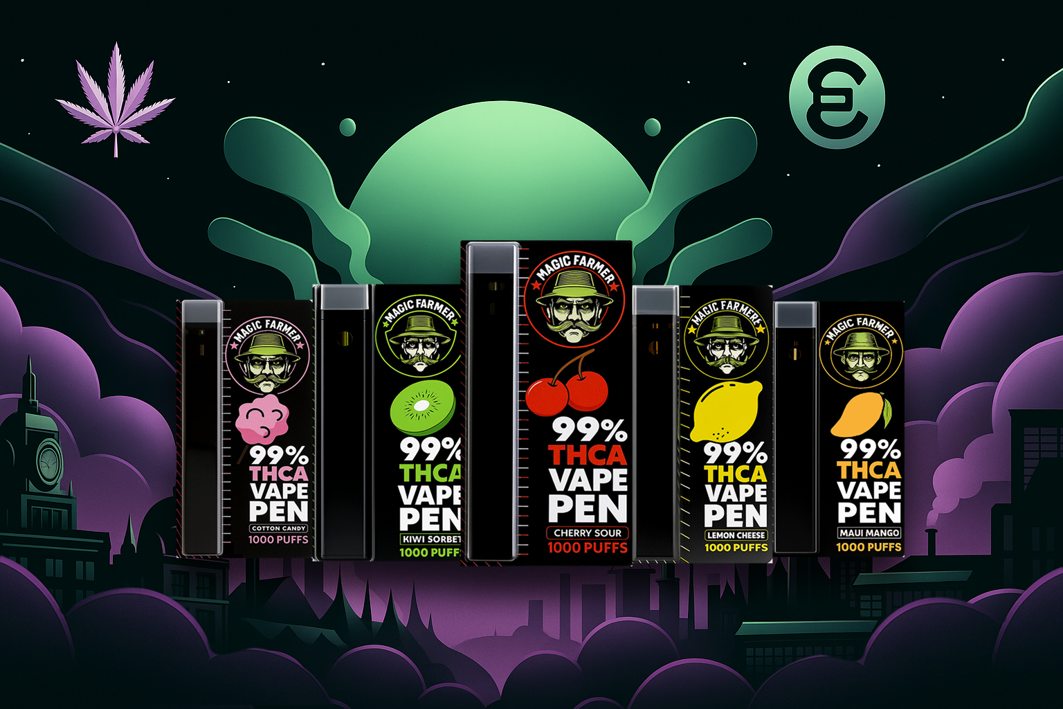 THCA vapes med snabb leverans i Stockholm, Göteborg och Skåne – lagliga, labbtestade och 99 % rena