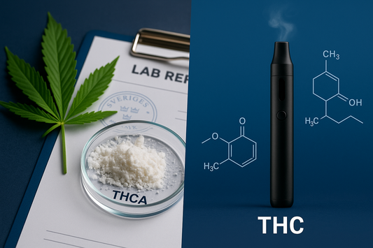THCA vs THC: Skillnaderna och varför vapes trendar