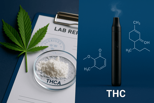THCA vs THC: Skillnaderna och varför vapes trendar